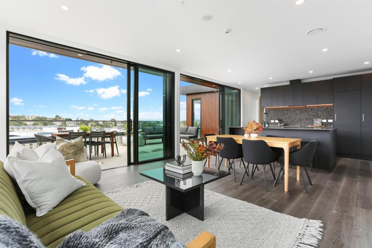 Appartement Enfield Sky - Brand New Luxury Penthouse à Auckland Extérieur photo